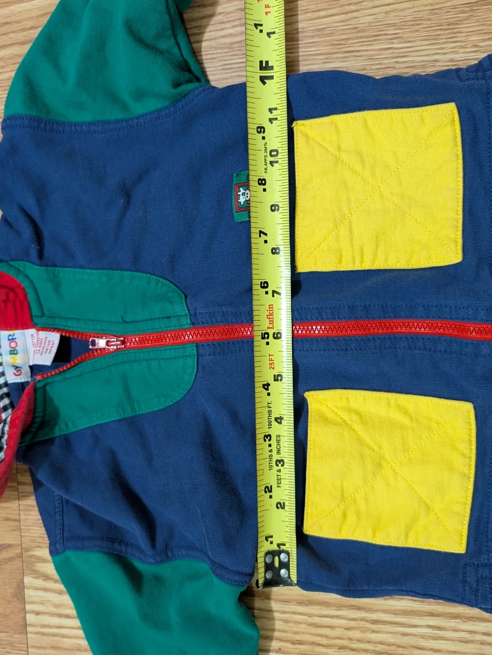 Vintage 90's Gymboree Color Block Zip Jacket Infant